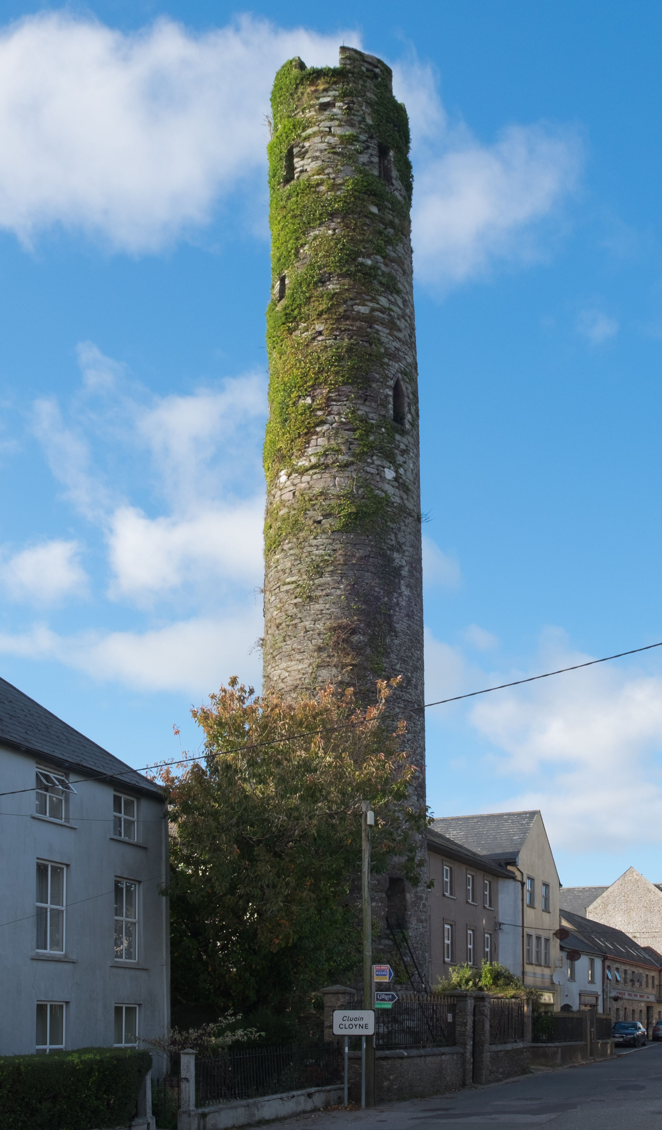 The round tower in Cloyne, County Cork